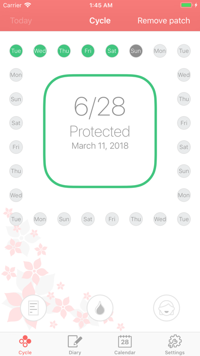 Contraceptive Patch Reminder screenshot 5