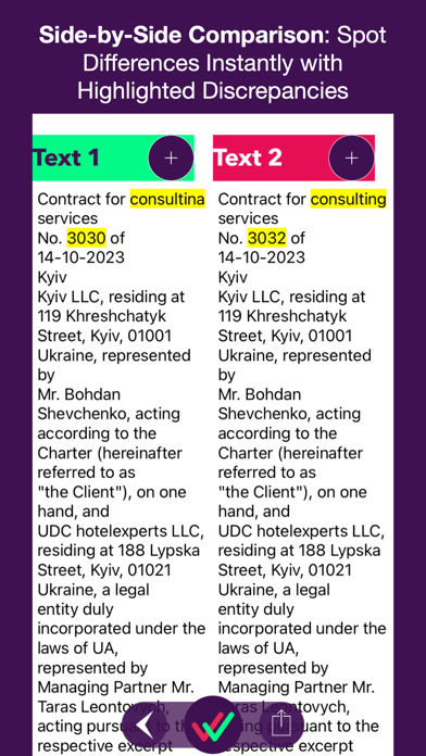 Contract AI: Compare & Create screenshot 2