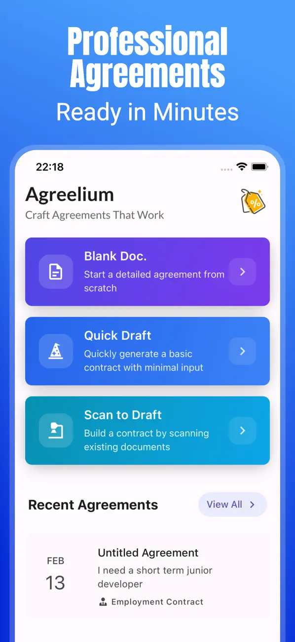 Contract Maker AI: Agreelium screenshot 4