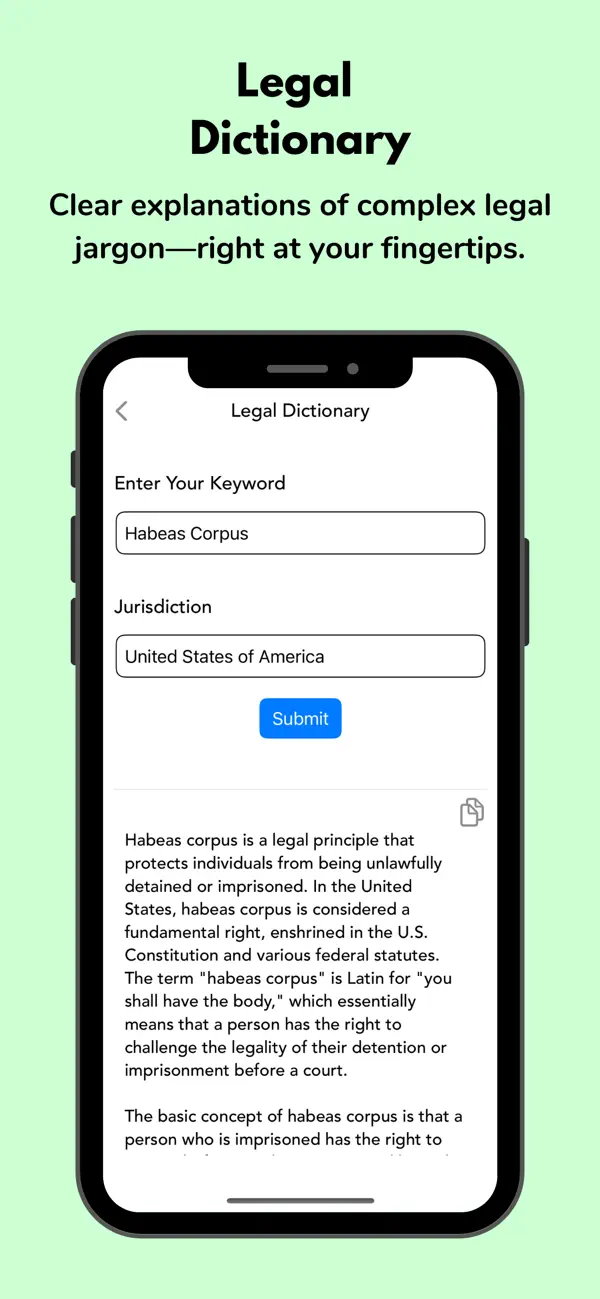 Contract Maker - Legal AI Help screenshot 2