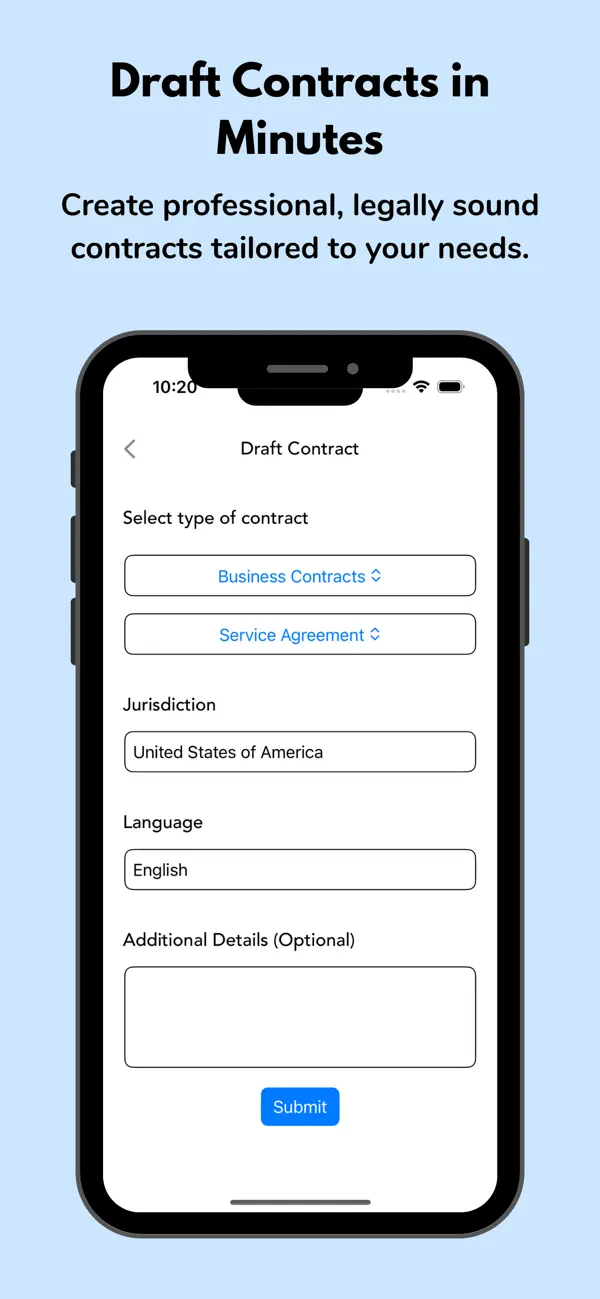 Contract Maker - Legal AI Help screenshot 5