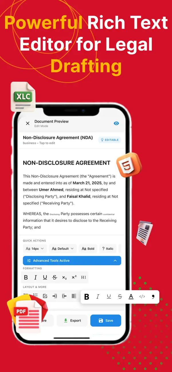 Contract Maker: Legal Document screenshot 3