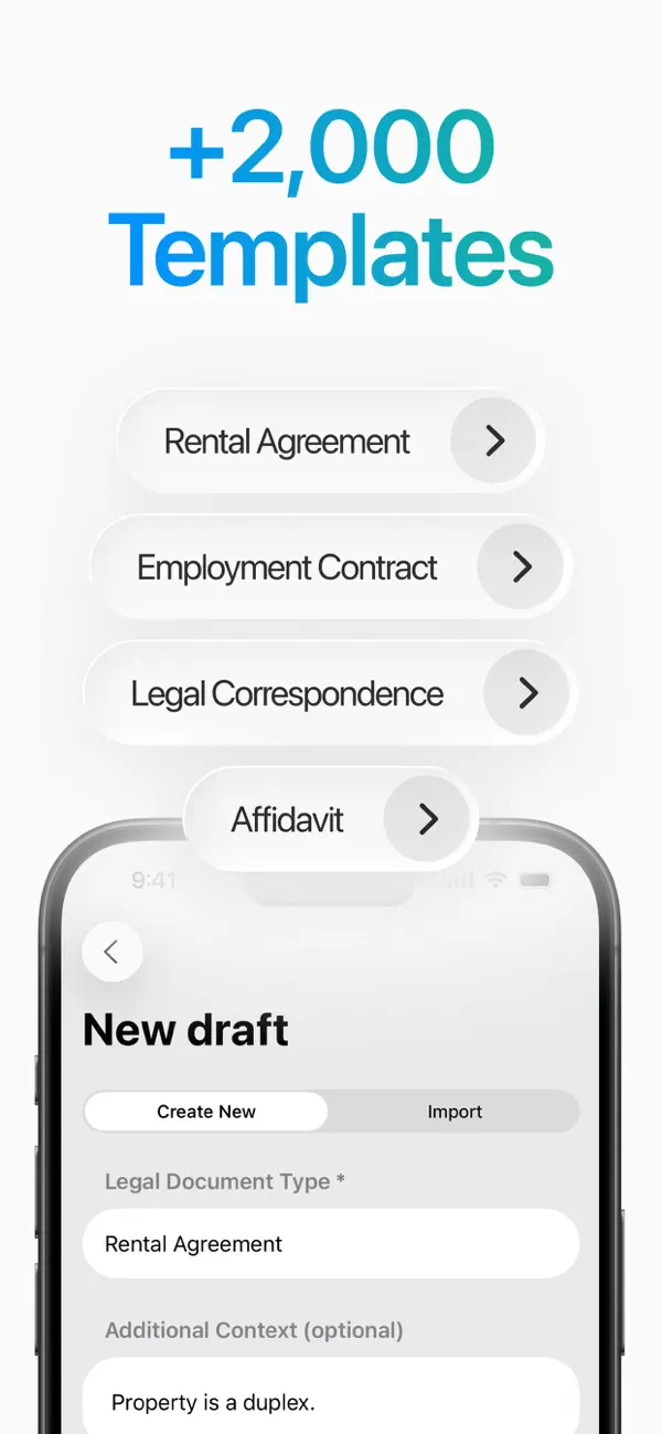 Contract Maker: Legal Draft screenshot 5