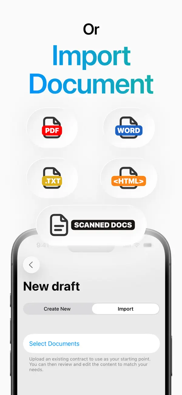 Contract Maker: Legal Draft screenshot 2