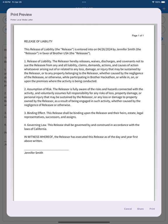 Contract Plus screenshot 8