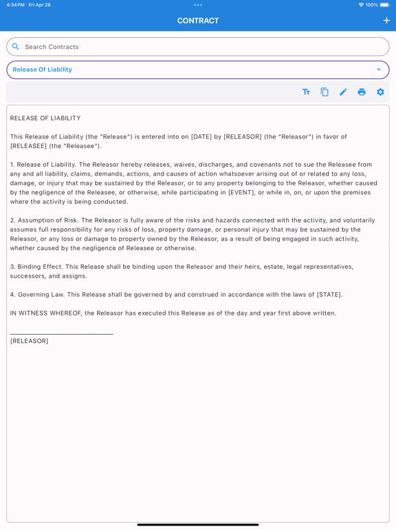 Contract Plus screenshot 10