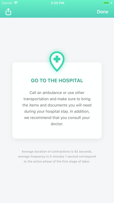 Contraction Timer & Counter 9m screenshot 5