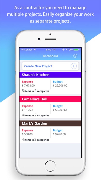 Contractor Assist: Budget+ Invoice for contractors screenshot 5