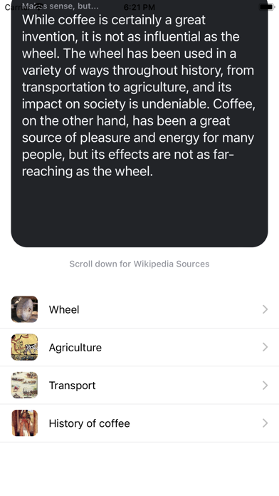 Contradict screenshot 1