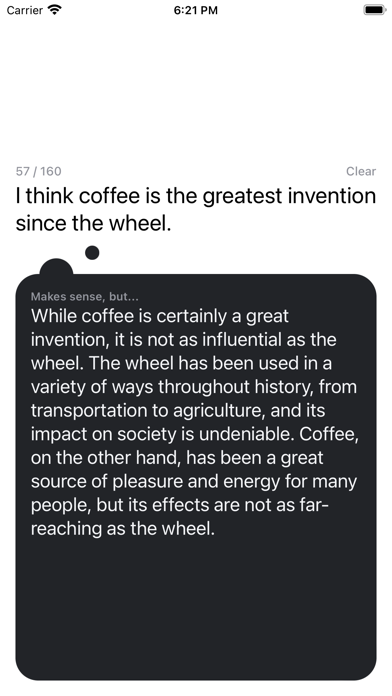 Contradict screenshot 2