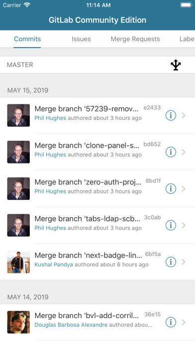 Control for GitLab screenshot 4