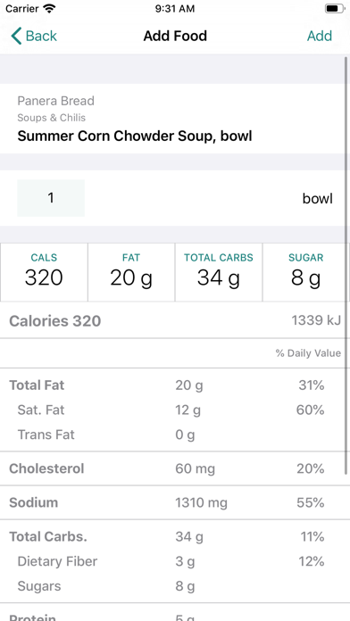 ControlMyWeight screenshot 4