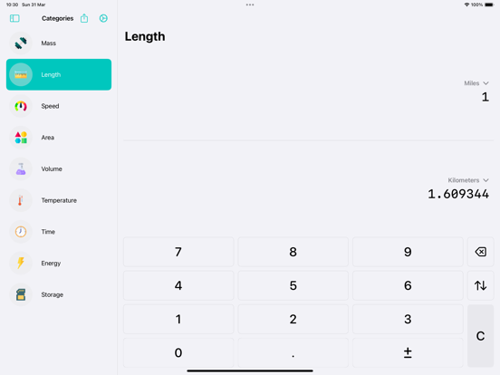 Conversion Calculator - Metric screenshot 3