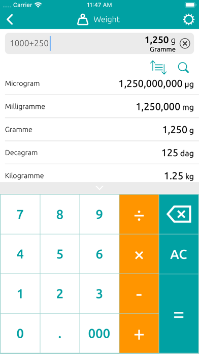 Conversion Calculator ! screenshot 3