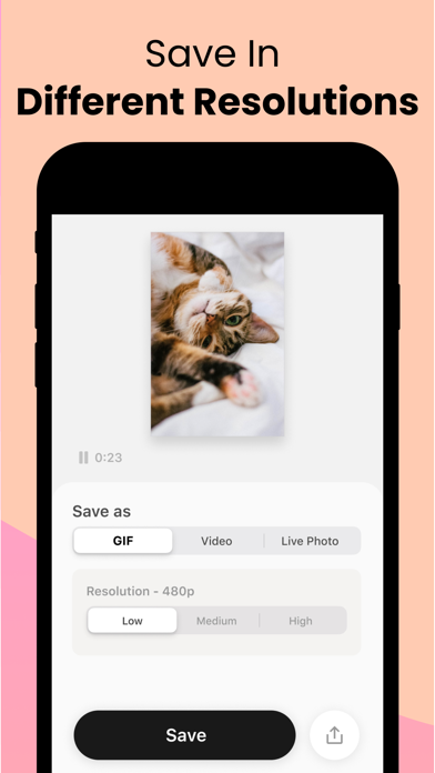 Convert: GIF Maker & Wallpaper screenshot 1