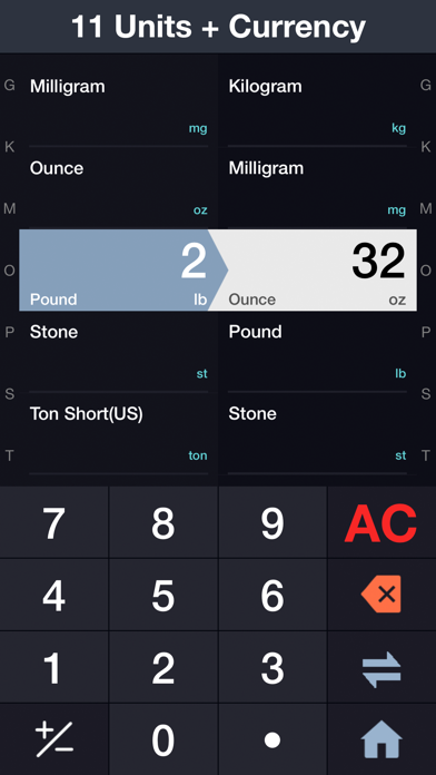 CONVERT UNITS screenshot 4