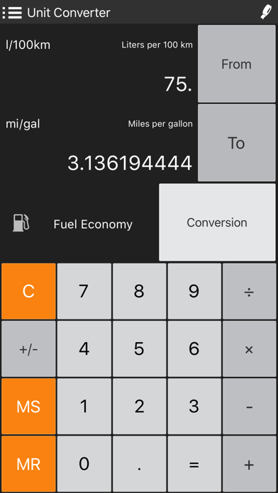 Converter Pro Free - Unit & Currency Conversion Calculator screenshot 5