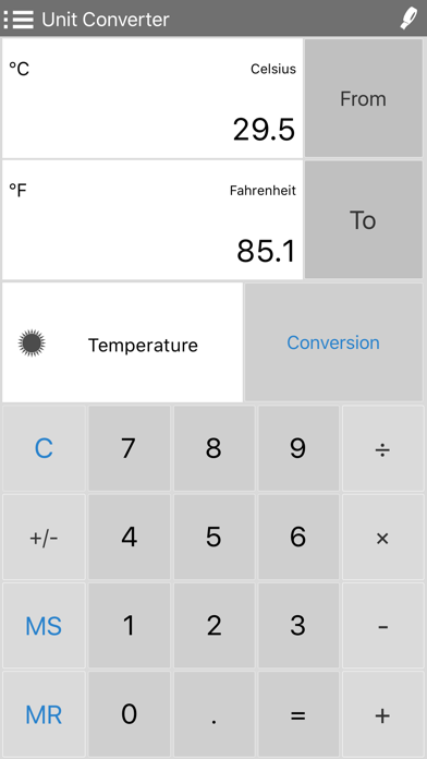 Converter Pro Free - Unit & Currency Conversion Calculator screenshot 3