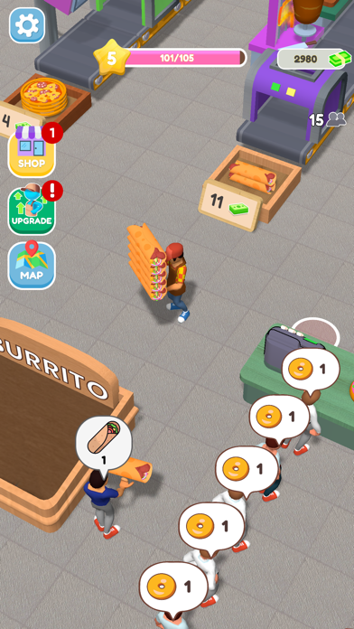 Conveyor Rush: Idle Food Games screenshot 2