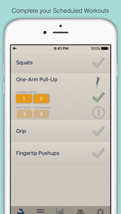 Convict Conditioning Tracker screenshot 5