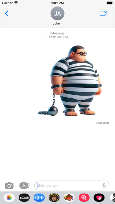 Convict Stickers screenshot 3