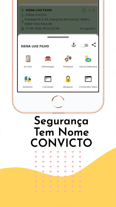 Convicto Rastreamento screenshot 2