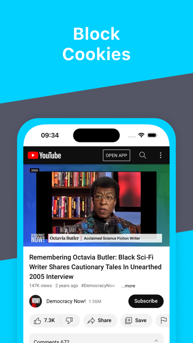 Cookie Web Browser Private screenshot 3