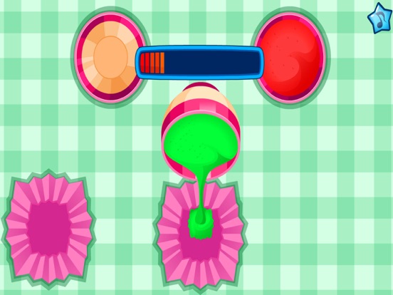 Cooking colorful cupcakes game screenshot 7