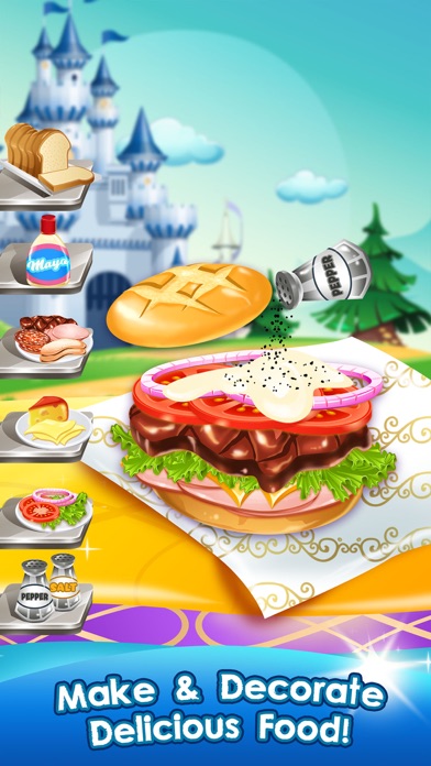 Cooking Food Maker Games for Kids (Girls & Boys) screenshot 1