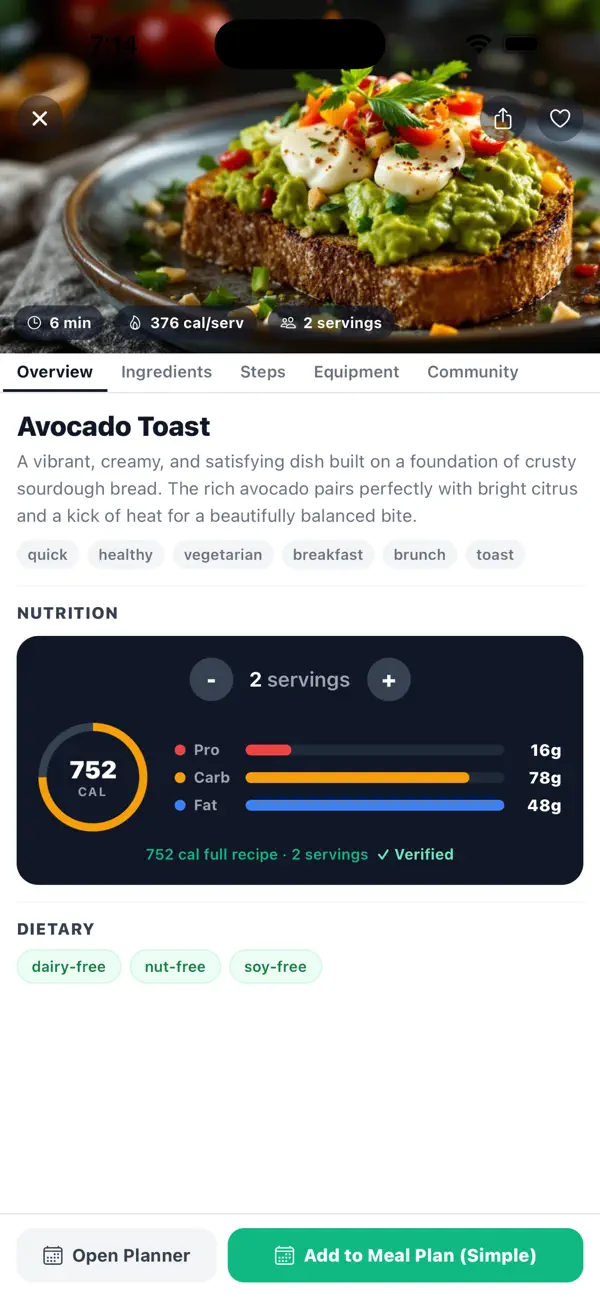 Cookwise: Meal Planner screenshot 5