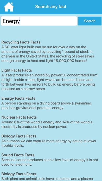 Cool & Fun Science Facts screenshot 2