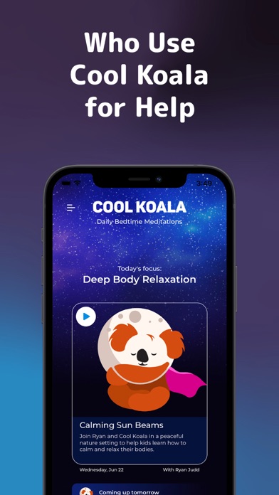 Cool Koala: Bedtime Meditation screenshot 3