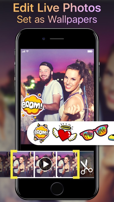 Cool Live Wallpapers Maker 4k screenshot 1