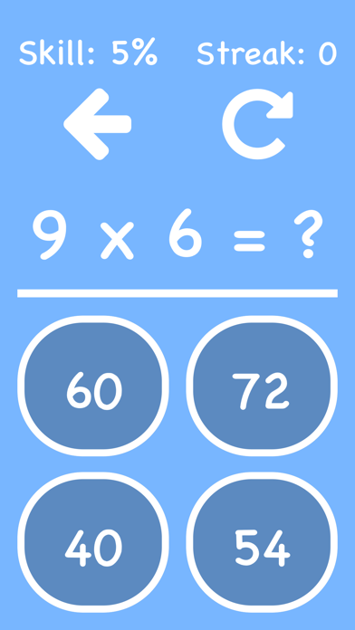 Cool Times Tables Flash Cards screenshot 4