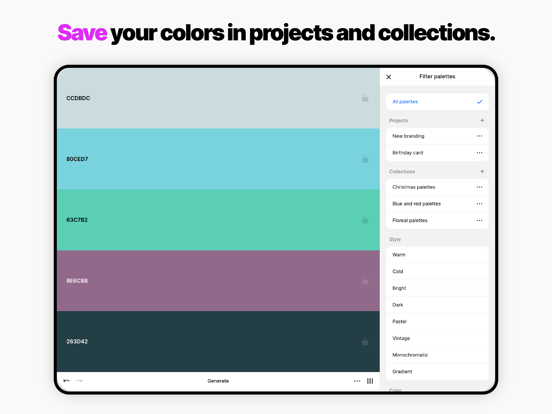 Coolors screenshot 6
