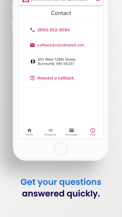 Coordinated Customer Support screenshot 1