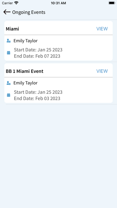 Coordinator App screenshot 2