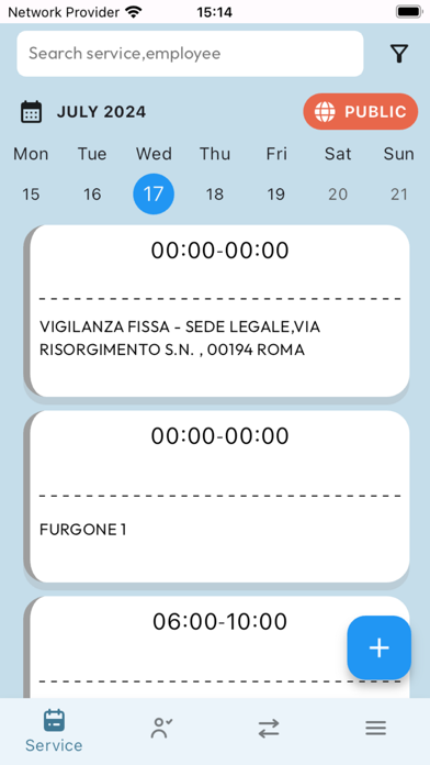 CoordinatoreApp screenshot 1