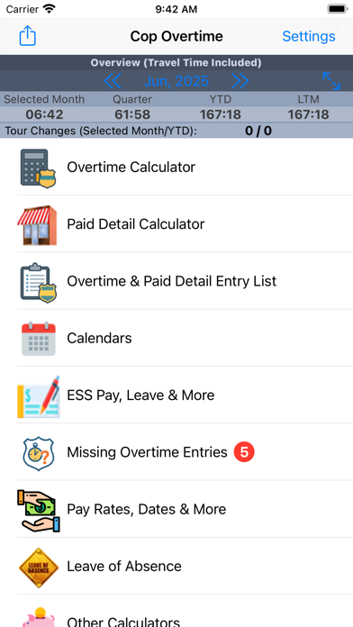 Cop Overtime Management screenshot 10