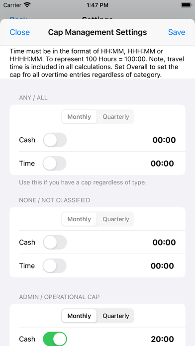 Cop Overtime Management screenshot 1