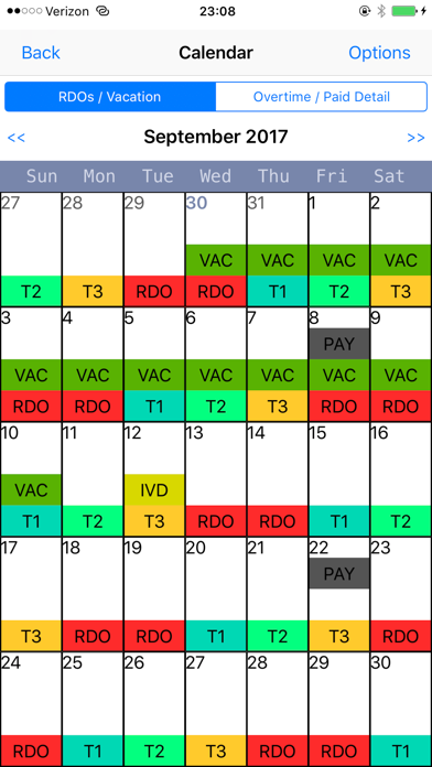 Cop Overtime Management screenshot 4