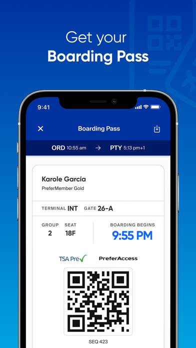 Copa Airlines screenshot 1