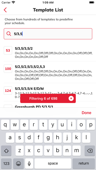 CopApp Shift Calendar Schedule screenshot 3