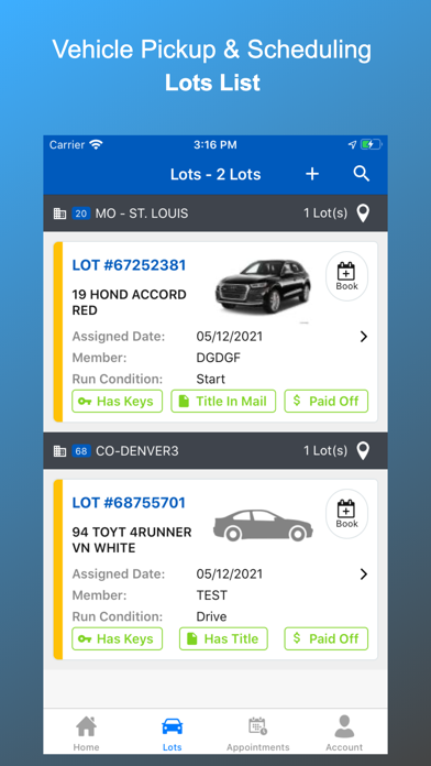 Copart Transportation screenshot 3
