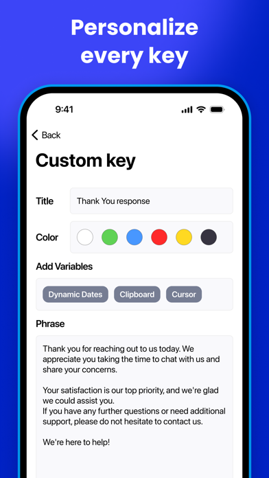 Copied: Paste & Sales Keyboard screenshot 3