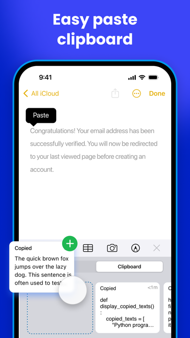 Copied: Paste & Sales Keyboard screenshot 4
