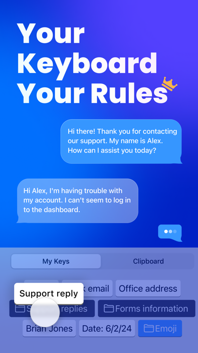 Copied: Paste & Sales Keyboard screenshot 6