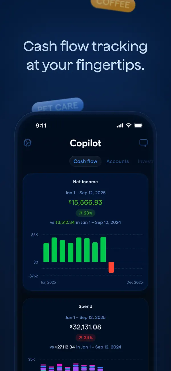 Copilot: Track & Budget Money screenshot 5