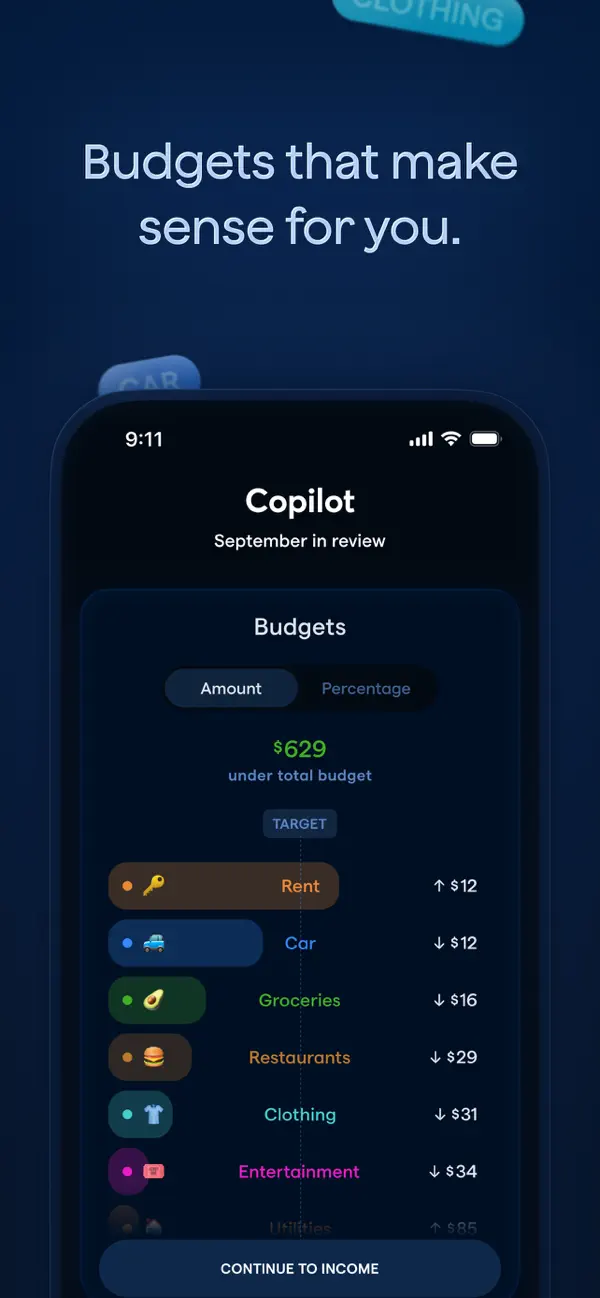 Copilot: Track & Budget Money screenshot 3