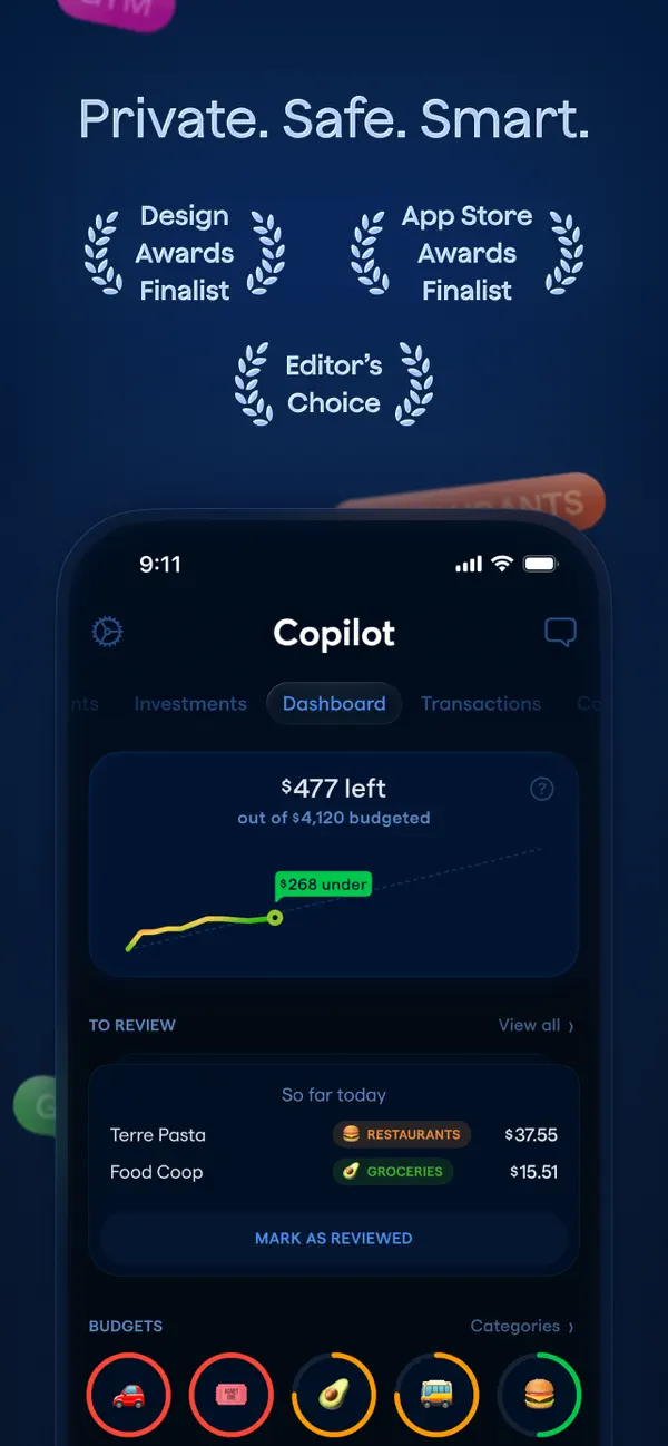 Copilot: Track & Budget Money screenshot 6